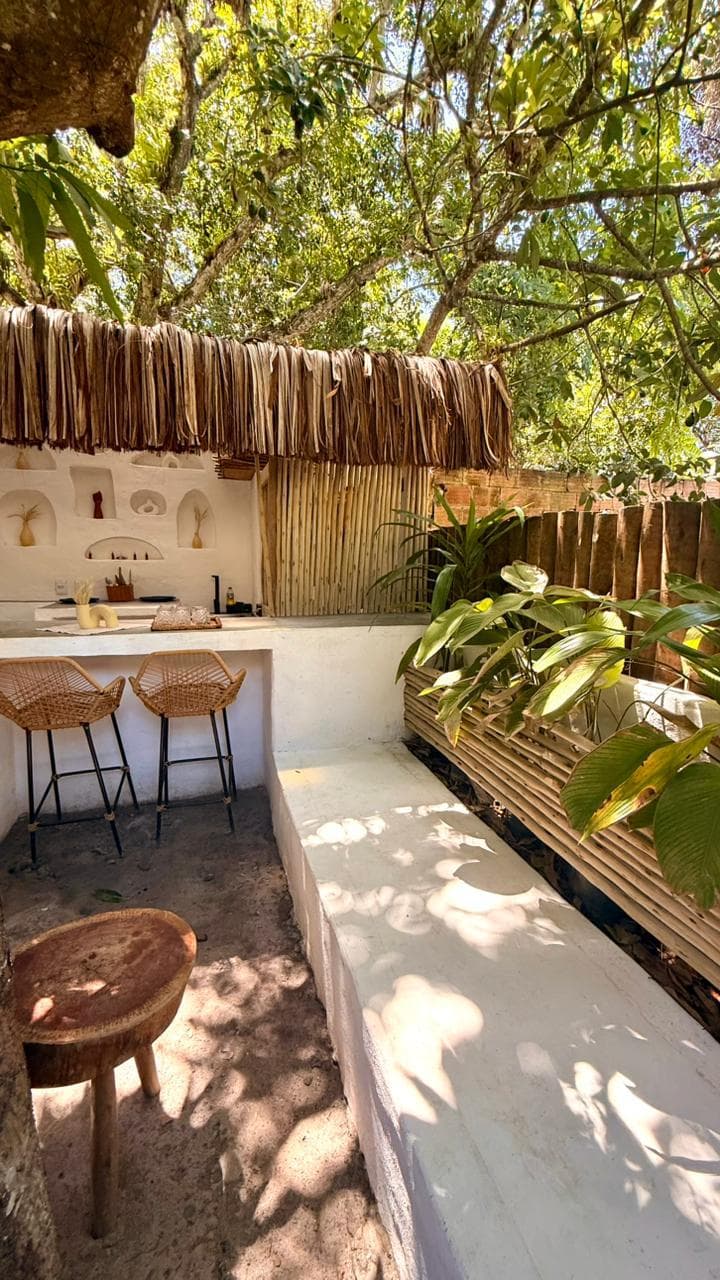Area gourmet em caraiva 